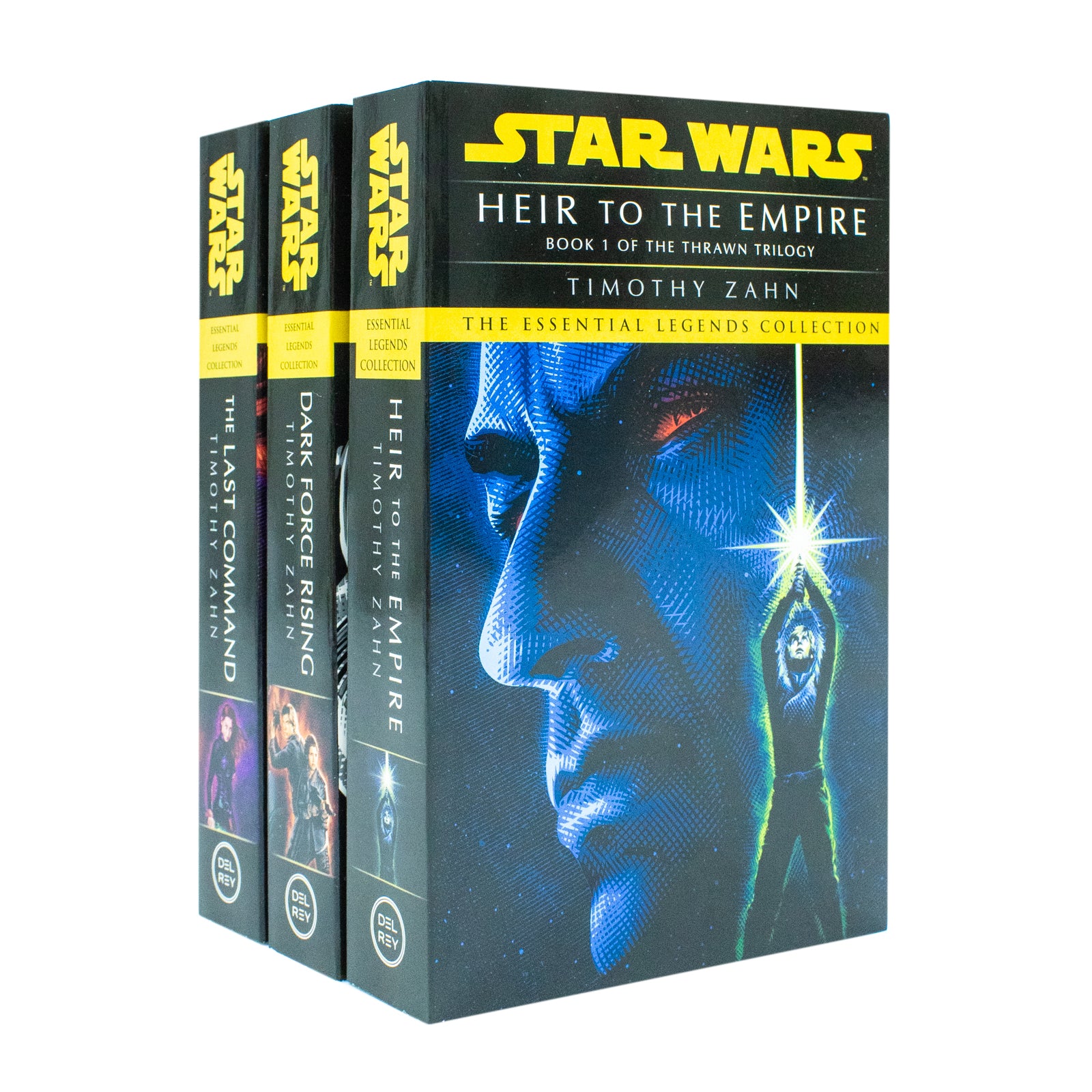 Star Wars: The Thrawn Trilogy 3 Book Paperback Set by Timothy Zahn - Heir to the Empire, Dark Force Rising, The Last Command