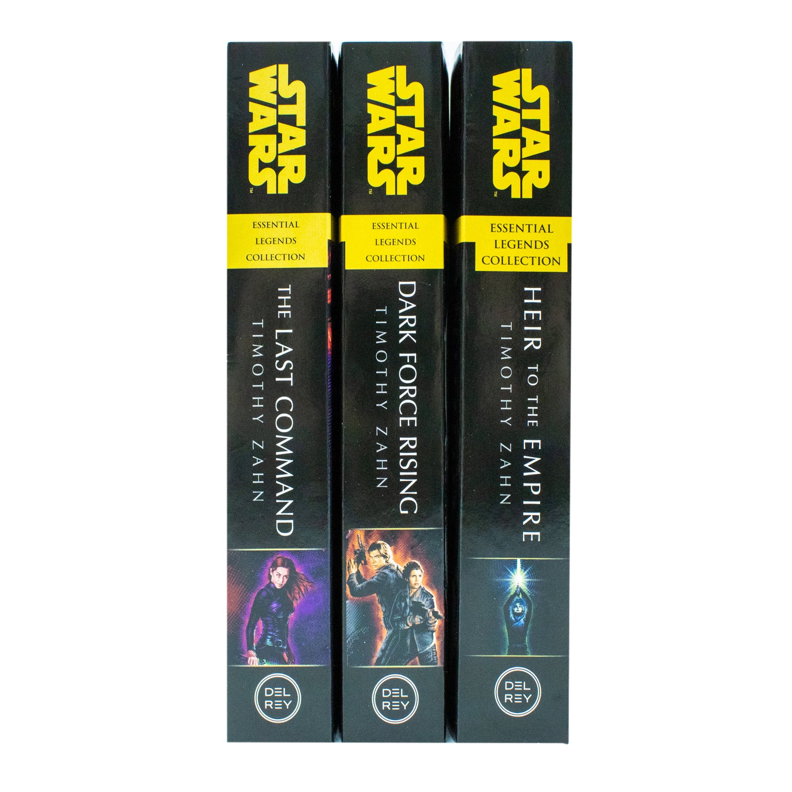 Star Wars: The Thrawn Trilogy 3 book collection set - back cover blurb - Timothy Zahn paperback