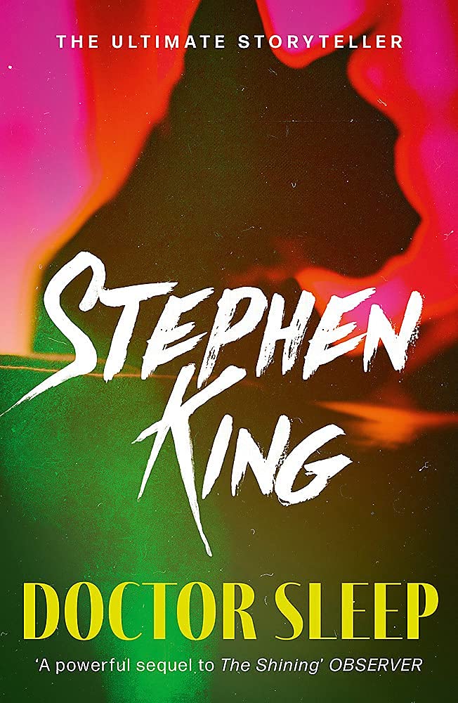 The Shining and Doctor Sleep by Stephen King paperback book set cover detail