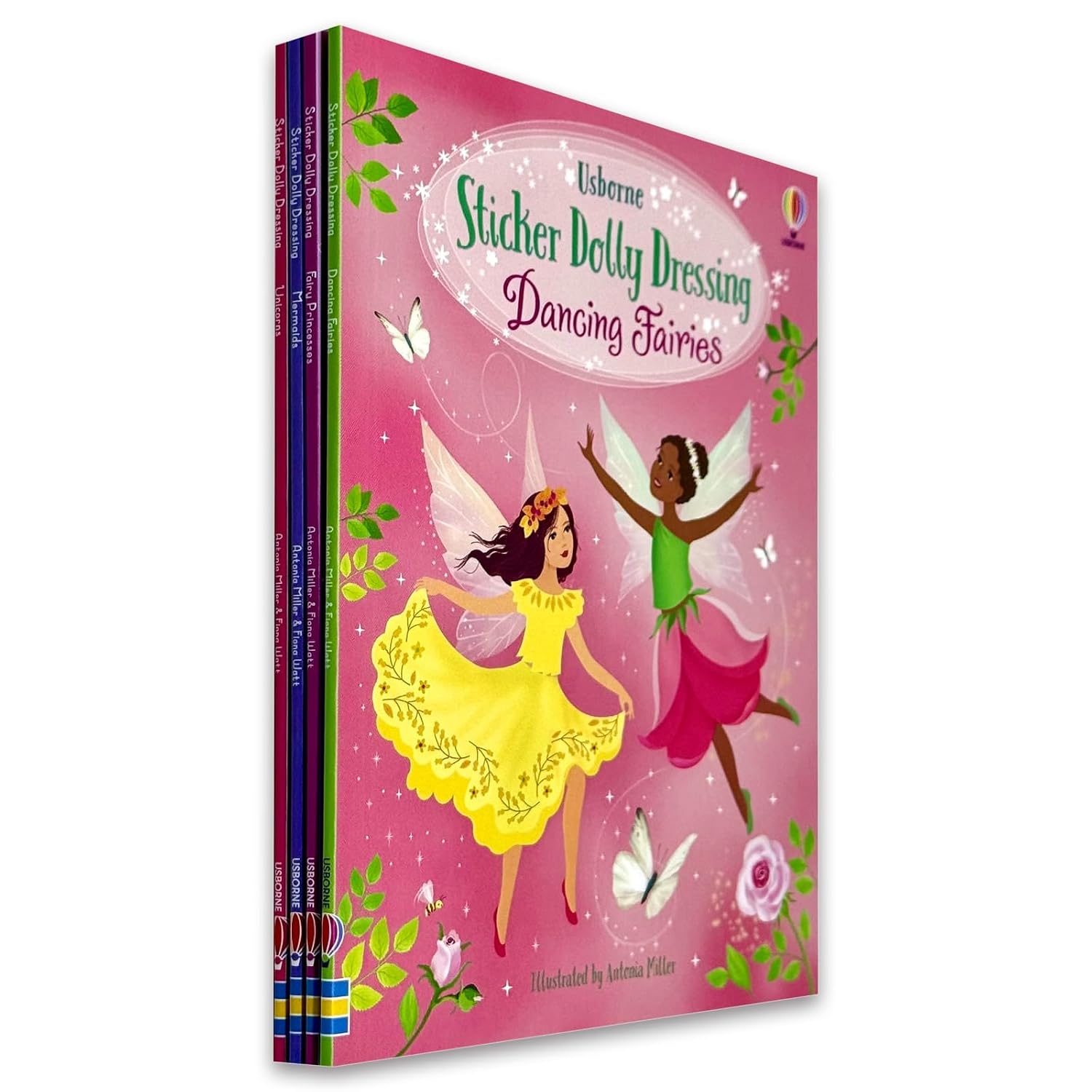 Sticker Dolly Dressing Mermaids mini sticker book cover from the 4 book activity pack by Fiona Watt, Usborne