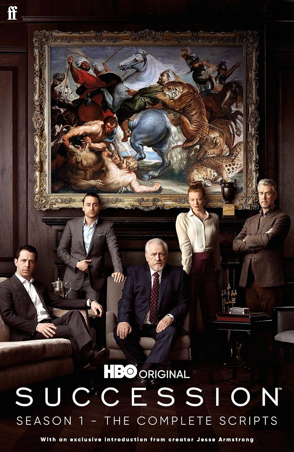 Succession: Season One: The Complete Scripts by Jesse Armstrong - paperback edition of the authorised TV scripts