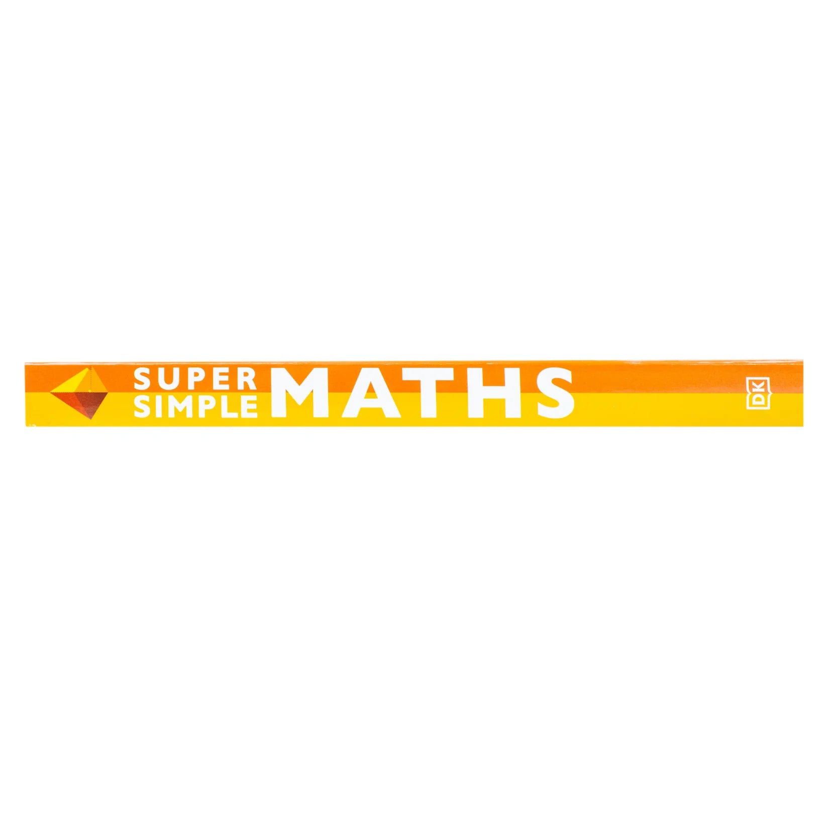 Super Simple Maths by DK - back cover of the bitesize study guide showing book description