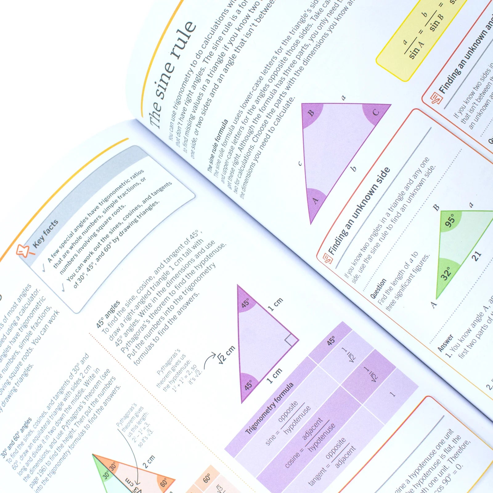 Super Simple Maths by DK - practice questions page for national curriculum maths revision