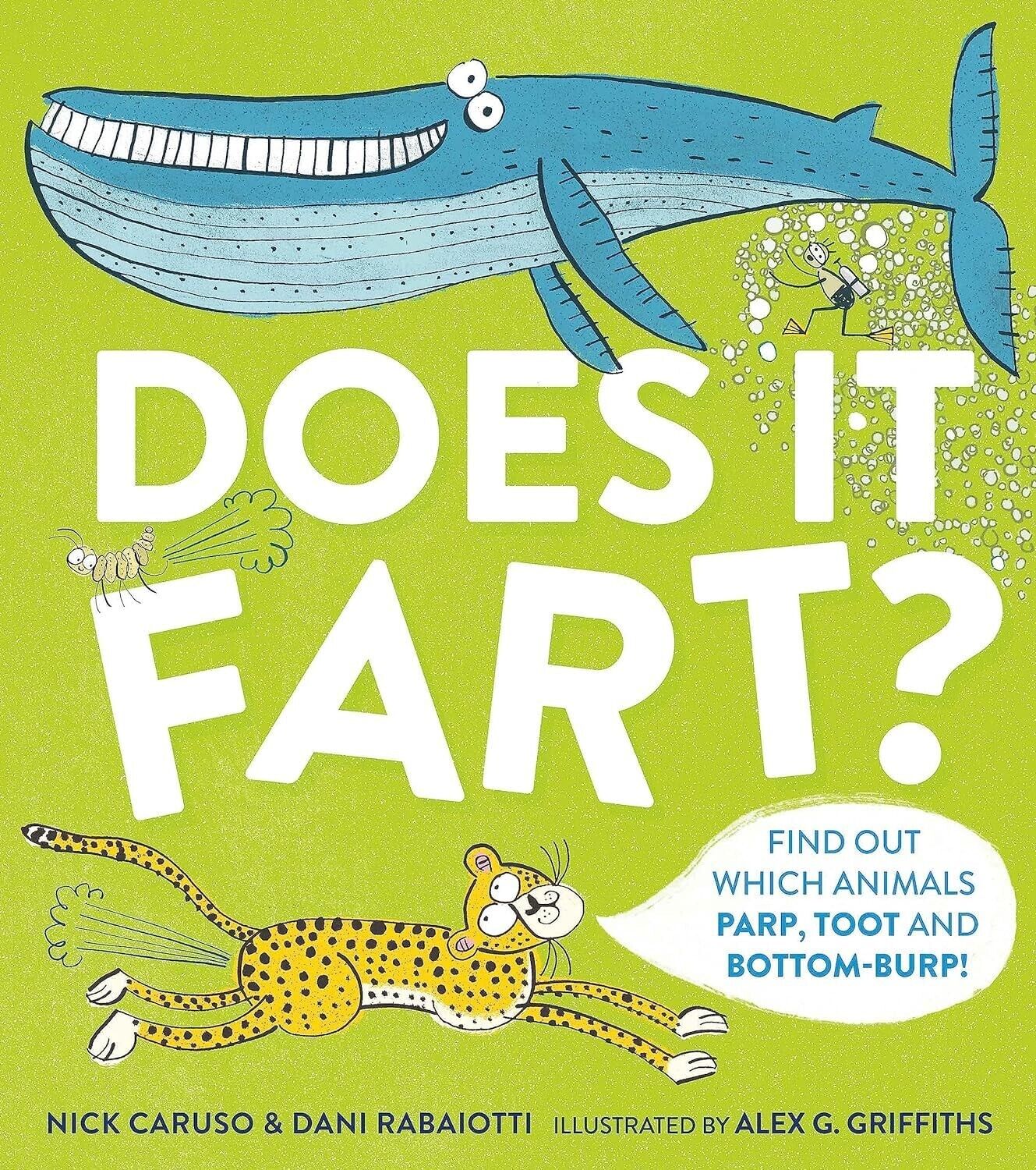 Does It Fart paperback book from the Superpoop 10 Books Collection Set for children