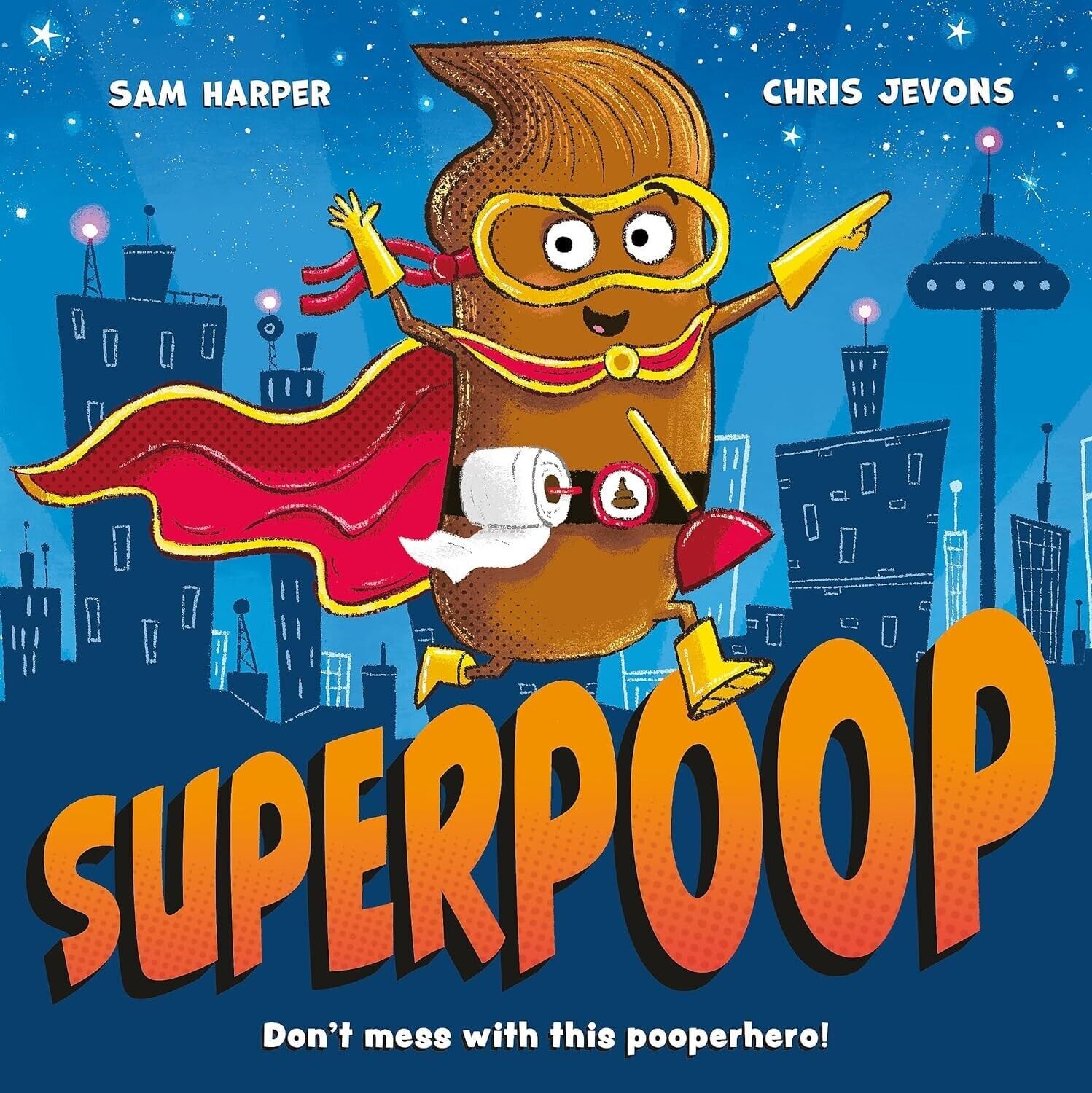Superpoop paperback book cover from the Superpoop 10 Books Collection Set