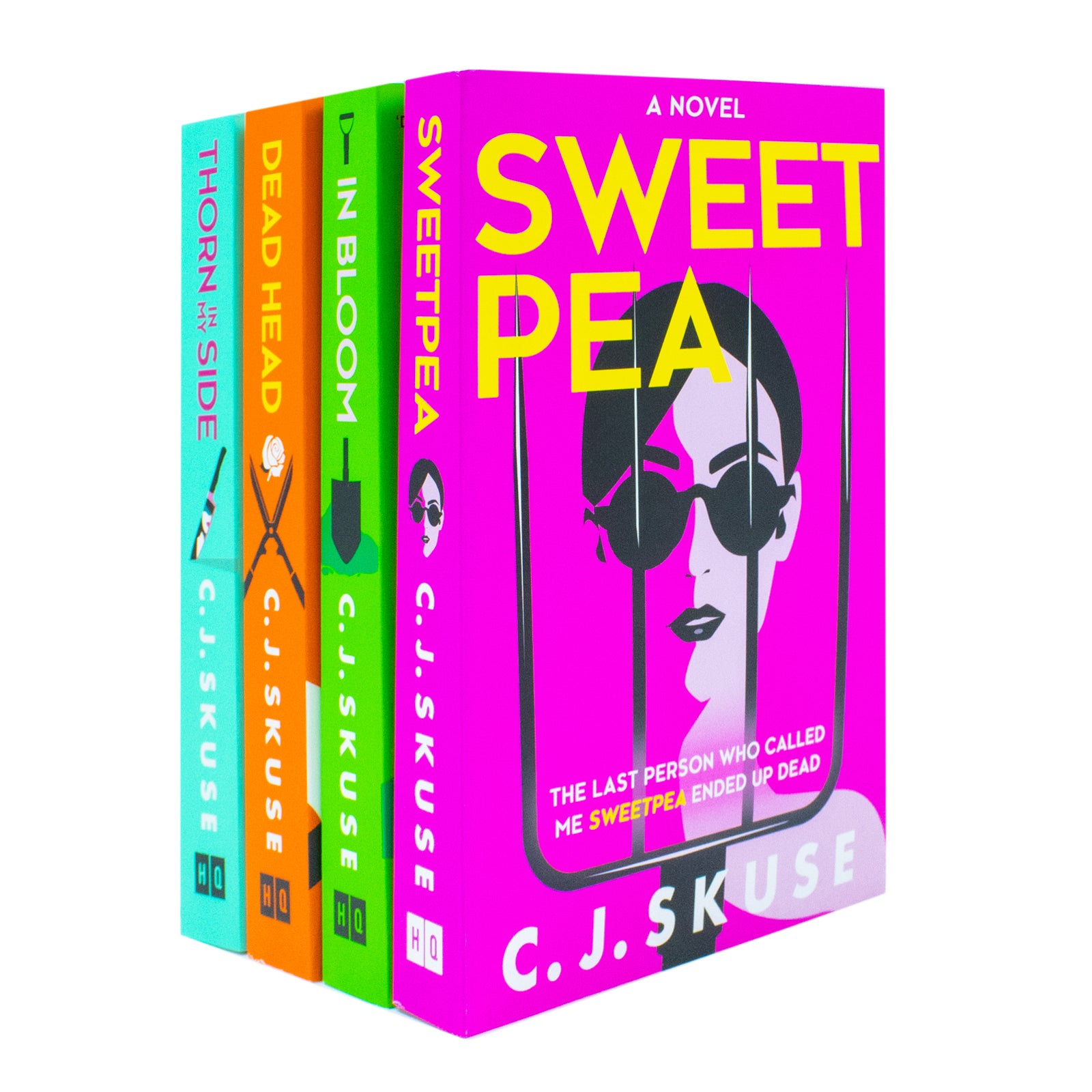 Sweetpea Series 4 Books Collection Set by C. J. Skuse - Sweetpea, In Bloom, Dead Head, Thorn In My Side - Paperback