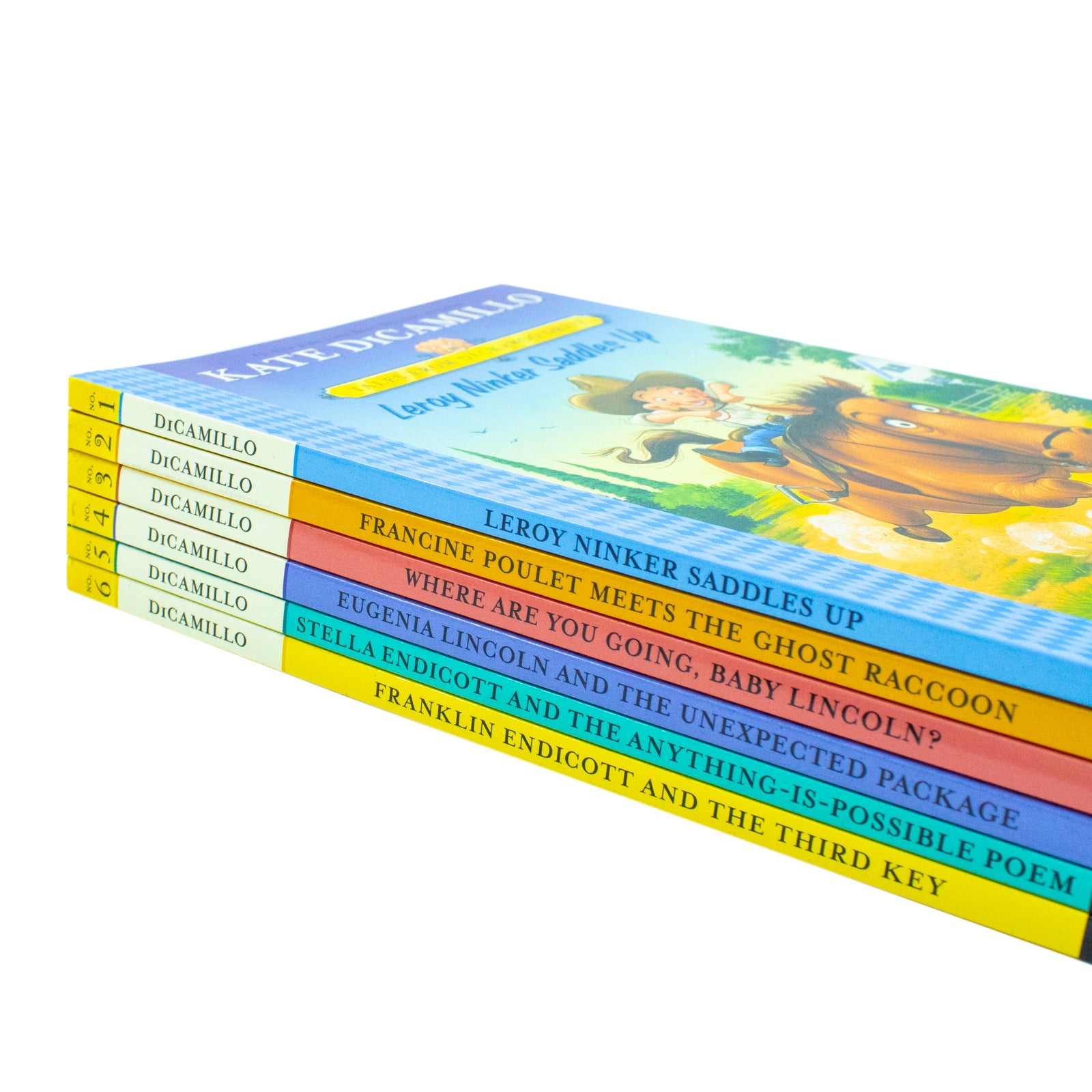 Tales from Deckawoo Drive collection set back cover blurbs, Kate DiCamillo