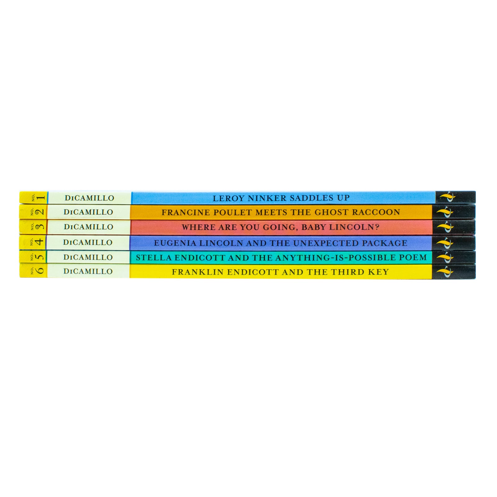 Tales from Deckawoo Drive Kate DiCamillo 6 book set stacked paperbacks