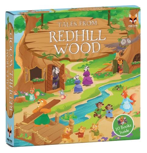 Tales from Redhill Wood 10 Books Collection Set by Jessica Wren - paperback woodland animal stories for children ages 5-7