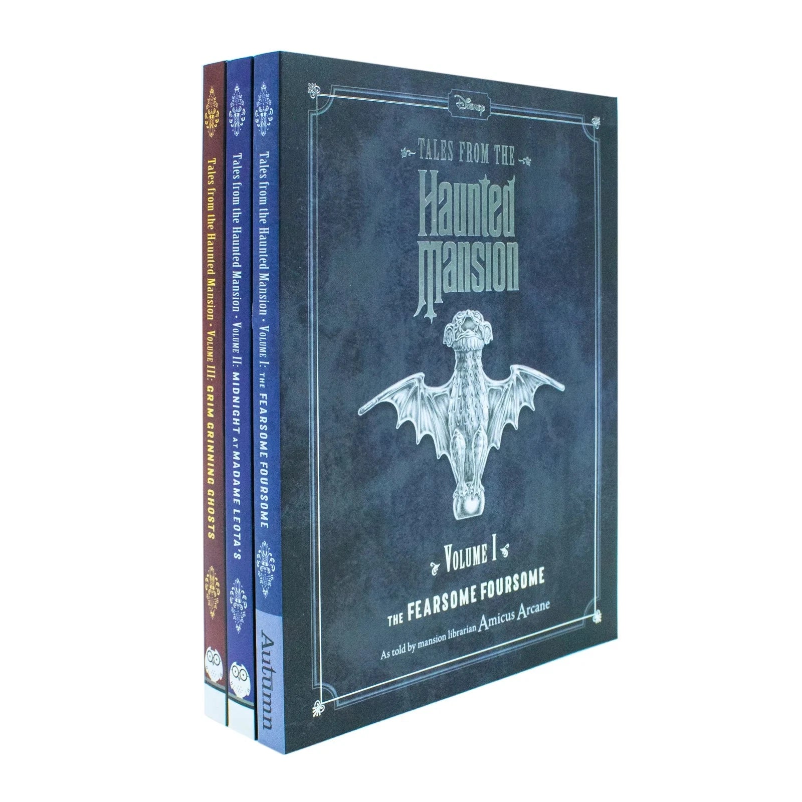 Tales from the Haunted Mansion 3 Book Paperback Set by John Esposito - front cover for ages 8-12