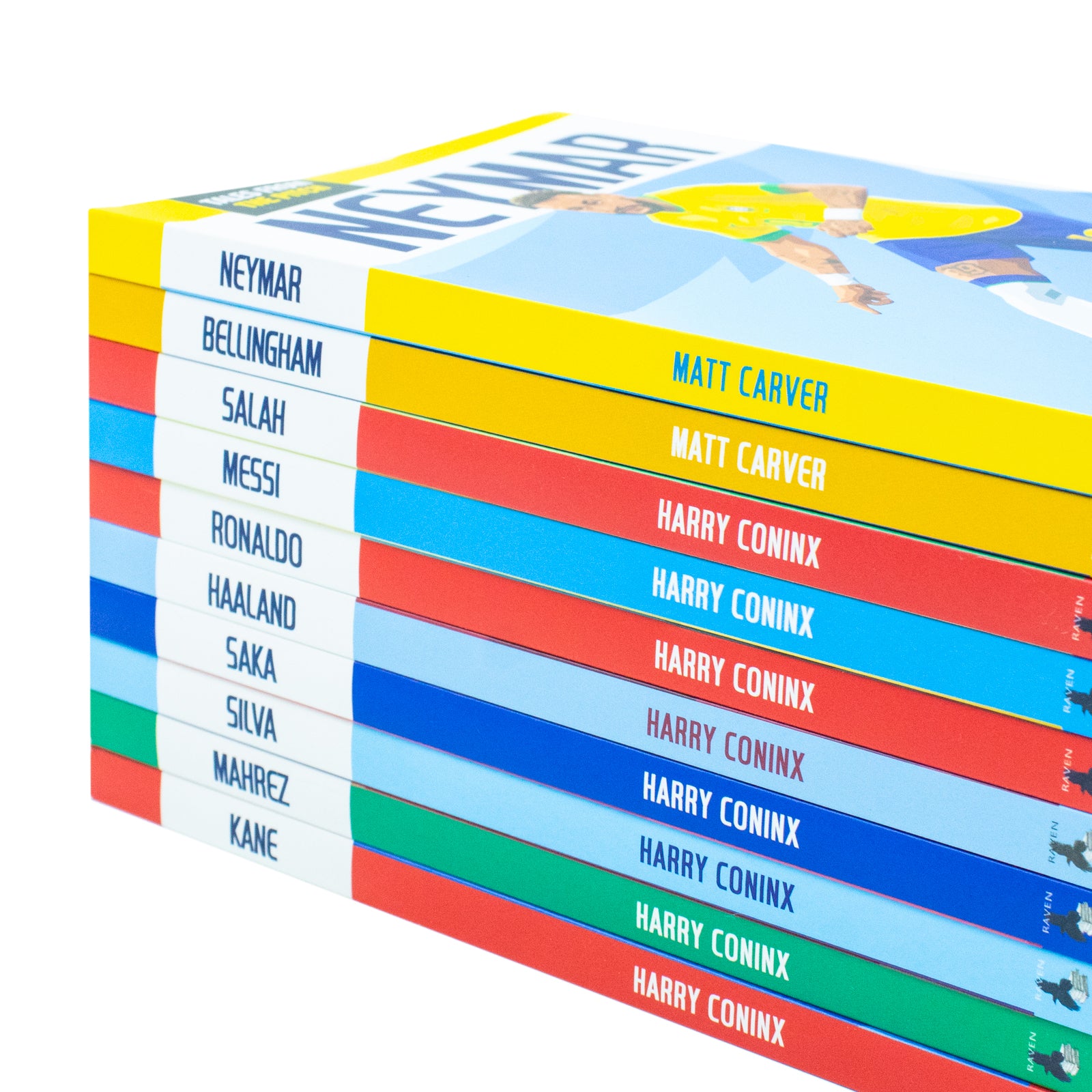 Tales from the Pitch Football Heroes Set 2 10 Books Collection by Harry Coninx - Paperback Ages 9-14