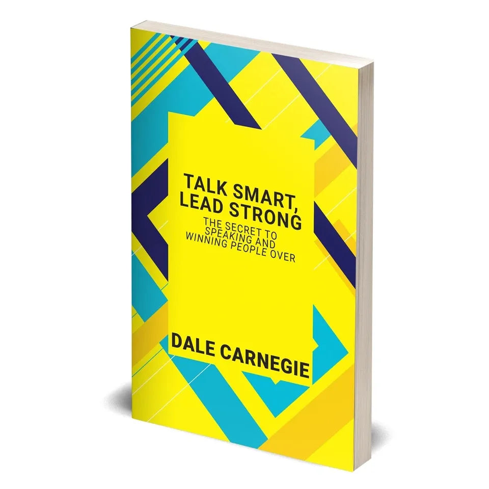 Talk Smart, Lead Strong by Dale Carnegie - paperback spine view, Rupa Publications edition