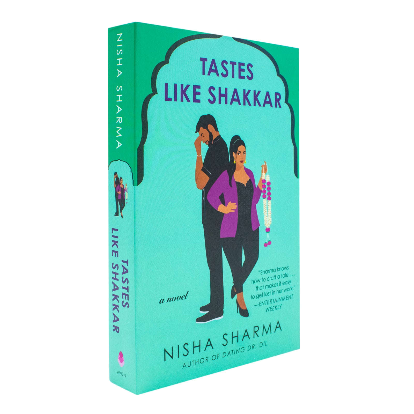 Tastes Like Shakkar by Nisha Sharma paperback - back cover with blurb and reviews