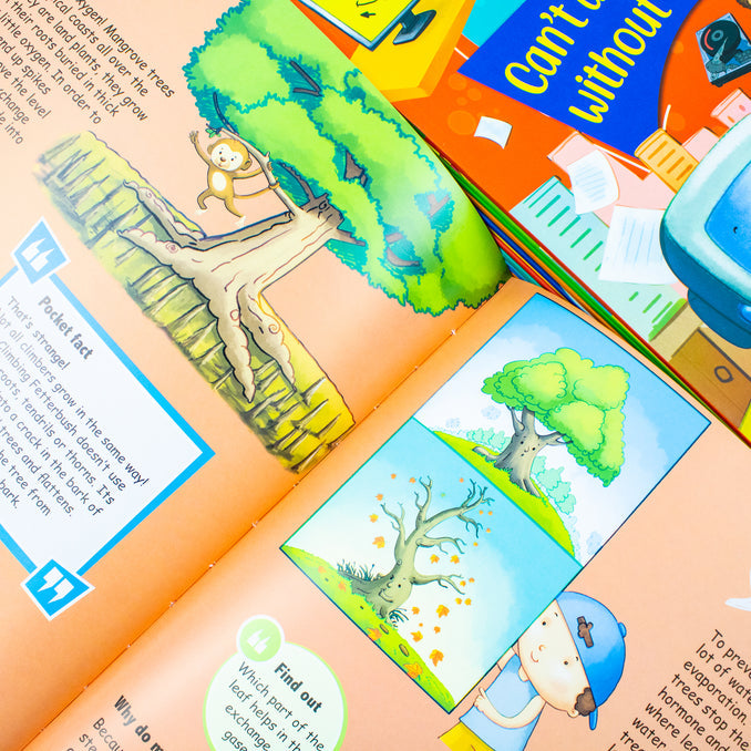 Tell Me Why? 12 Books Collection Set - angled view of paperback collection for curious young readers