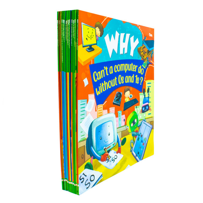 Tell Me Why? 12 Books Collection Set by Om Books International - paperback set cover for ages 6-8