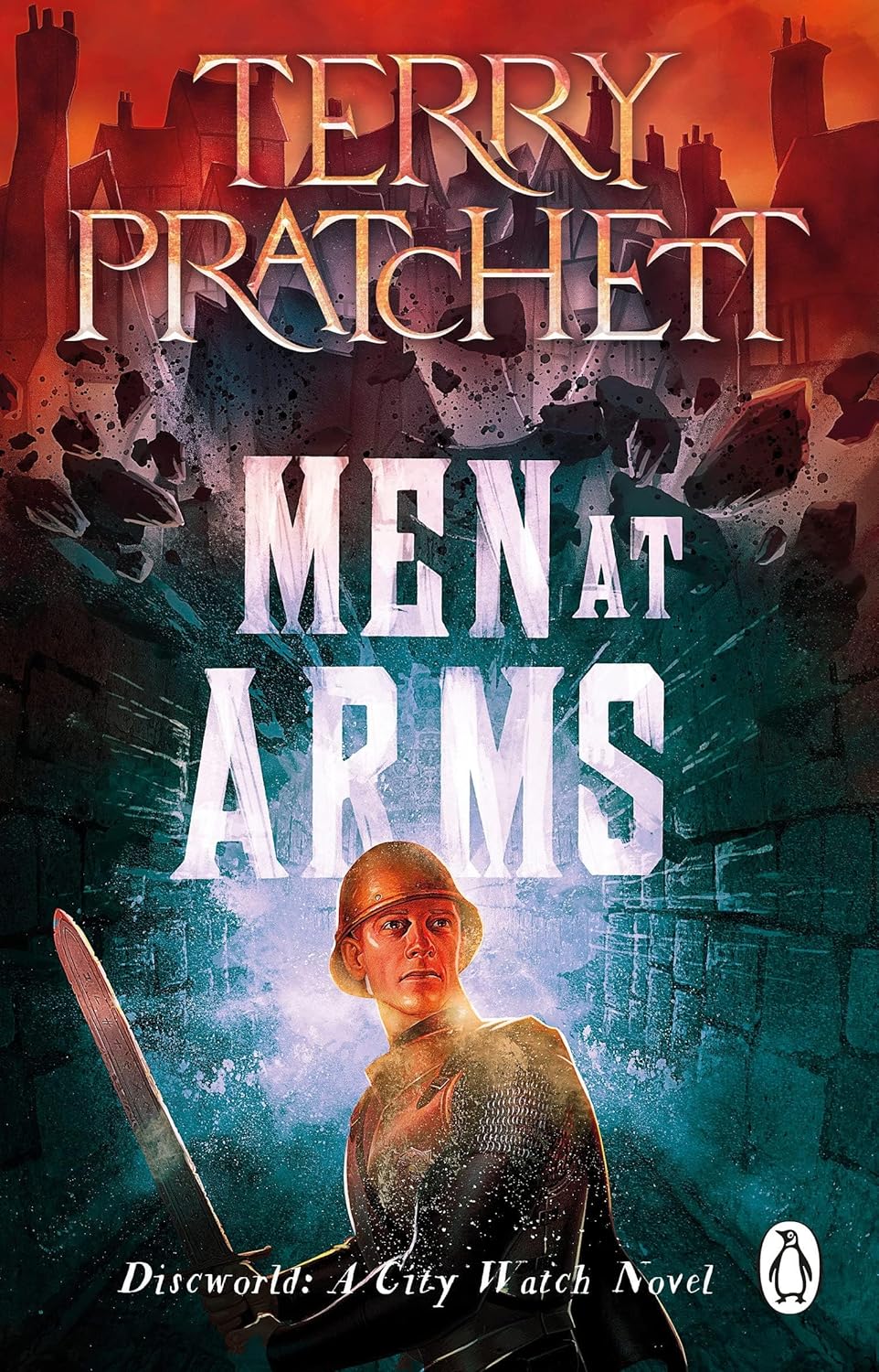 Terry Pratchett Discworld paperback covers including Reaper Man and Witches Abroad