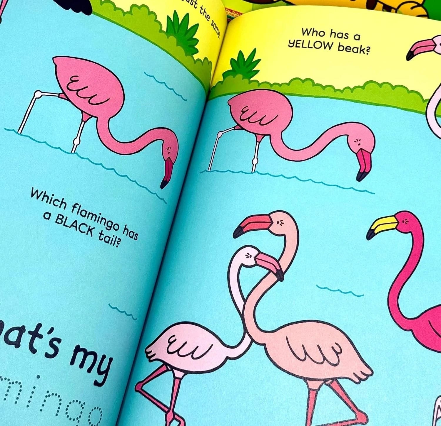That's Not My Activity Book 6 Books Collection Set - inside pages showing colouring and sticker activities