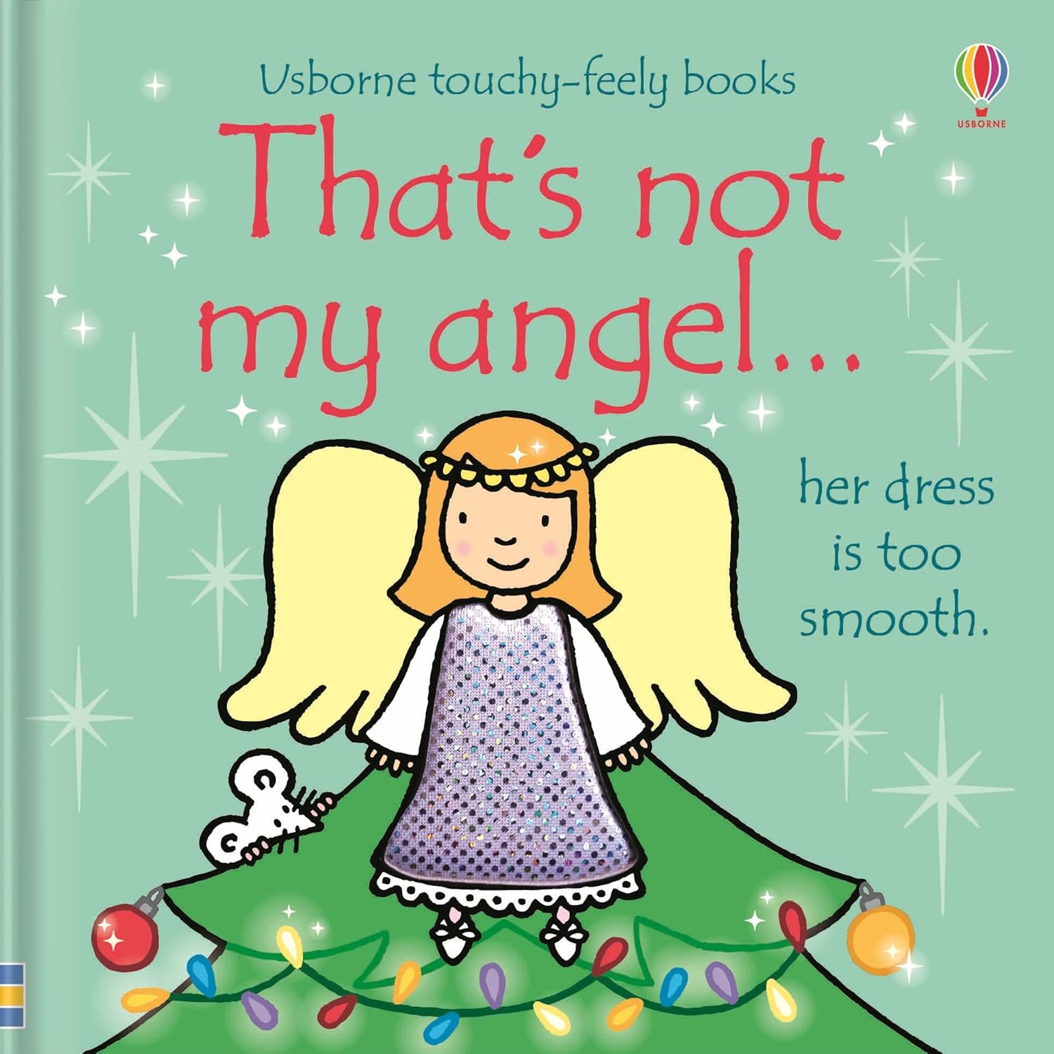 That's Not My Angel by Fiona Watt - touch-and-feel board book cover for babies ages 0-2