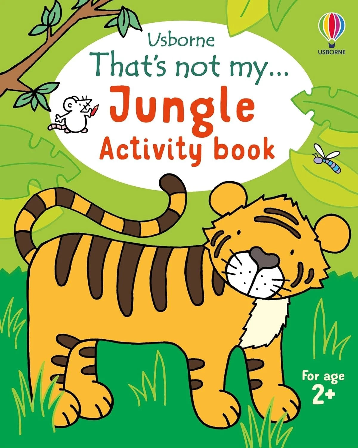 That's Not My Animals Activity Book cover - Usborne paperback activity book for ages 3-5
