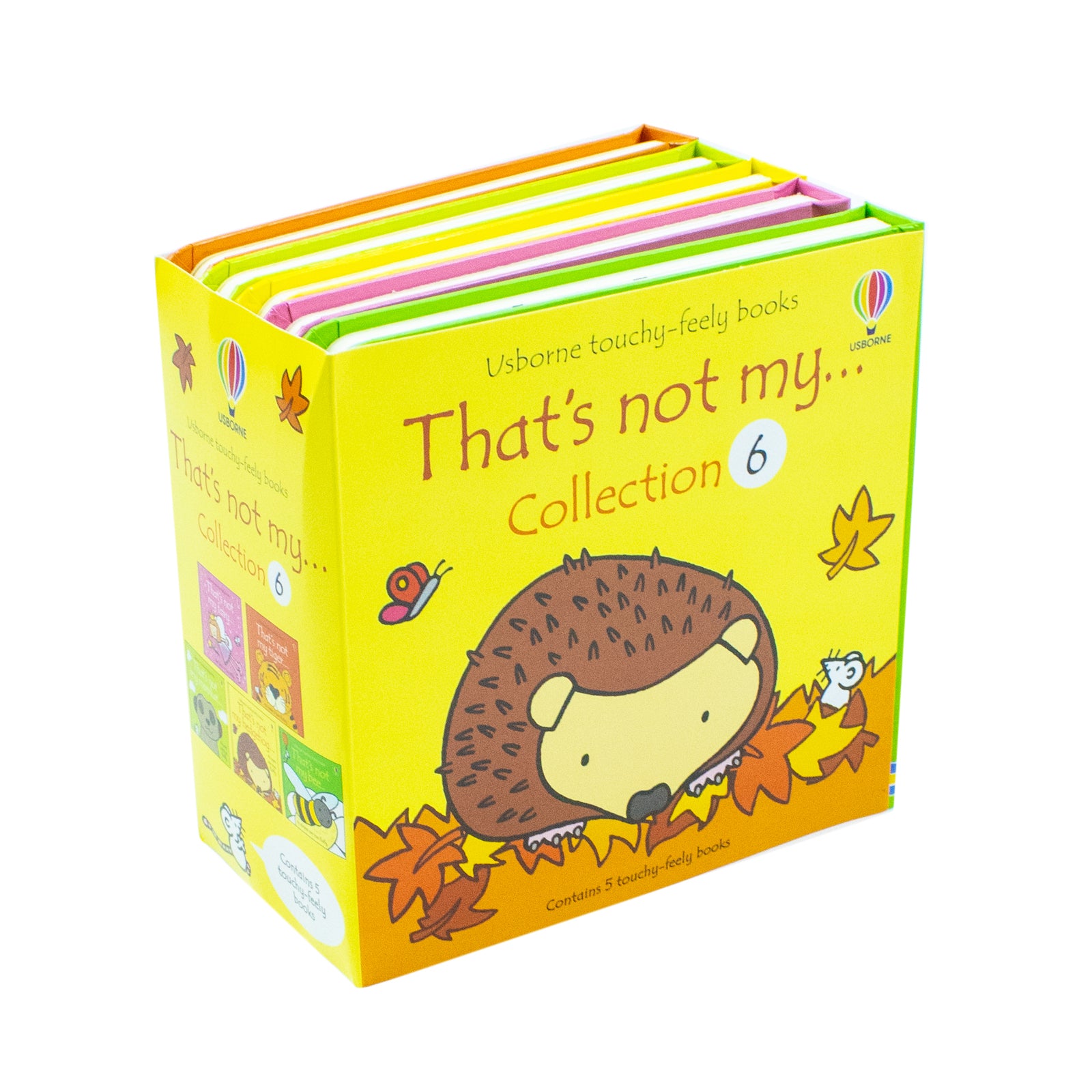 Usborne That's Not My Bee, Fairy and Hedgehog touchy-feely board books cover - Collection 6 5 Books Set