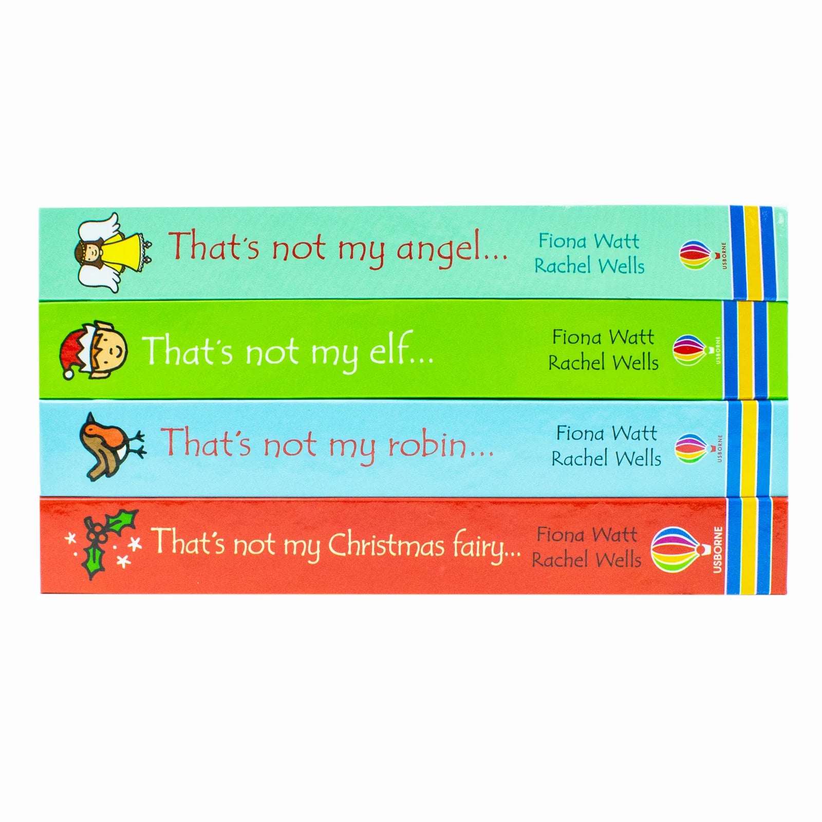 That's Not My Christmas Fairy and That's Not My Robin touchy-feely board books, Usborne, for babies and toddlers