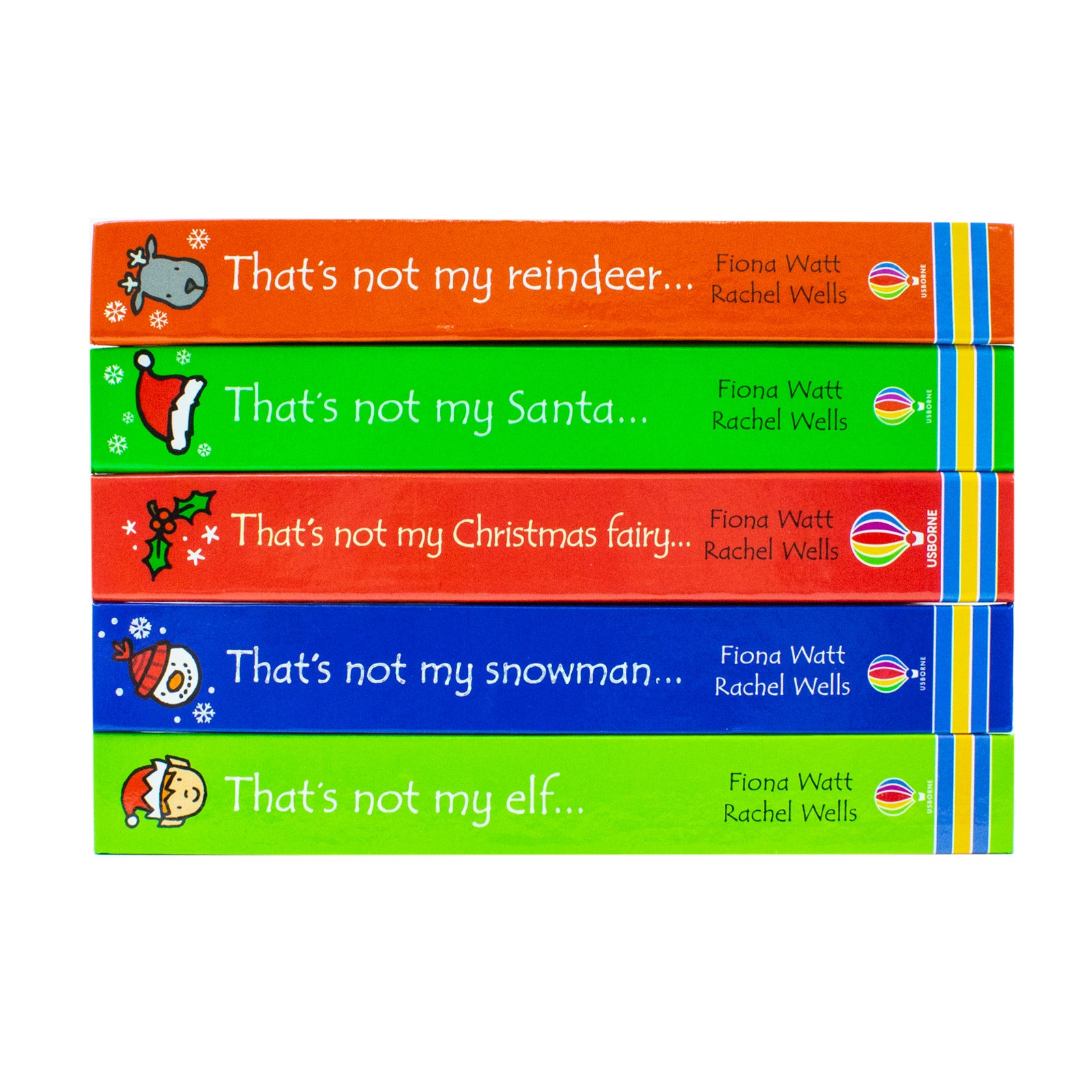 That's Not My... Collection 5 touchy-feely board books set showing texture patches for babies and toddlers