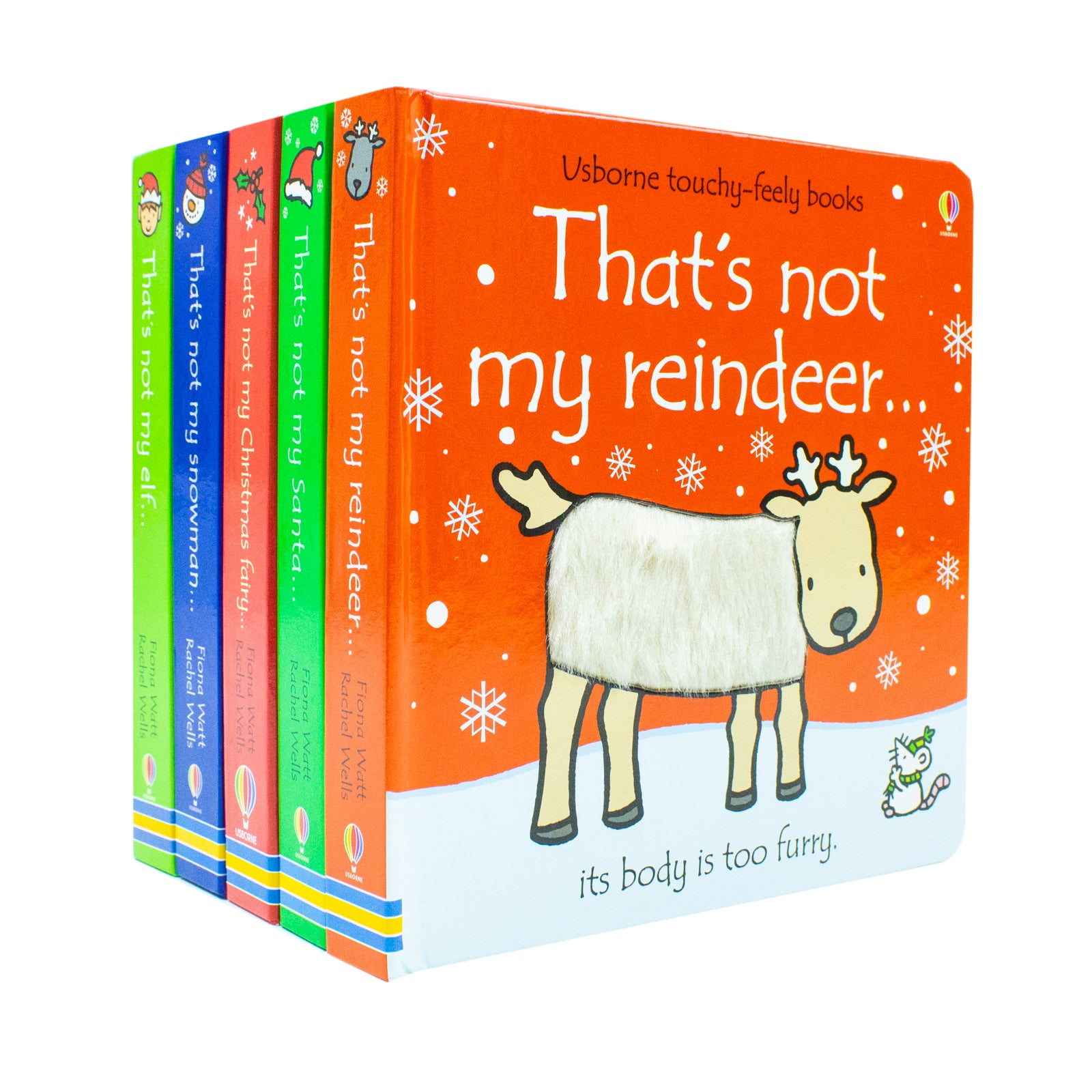 That's Not My... Collection 5: 5 board book set (Train, Koala, Kangaroo, Car, Badger) by Fiona Watt - touch and feel books for ages 0-3
