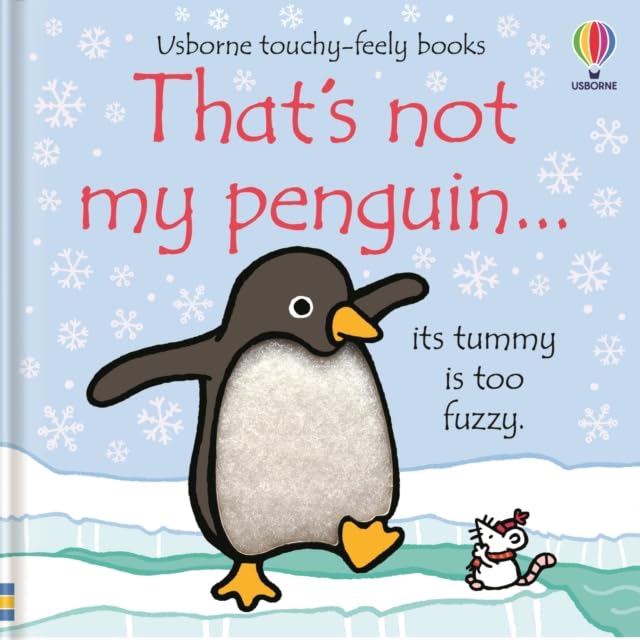 That's Not My Penguin touchy-feely board book cover by Fiona Watt