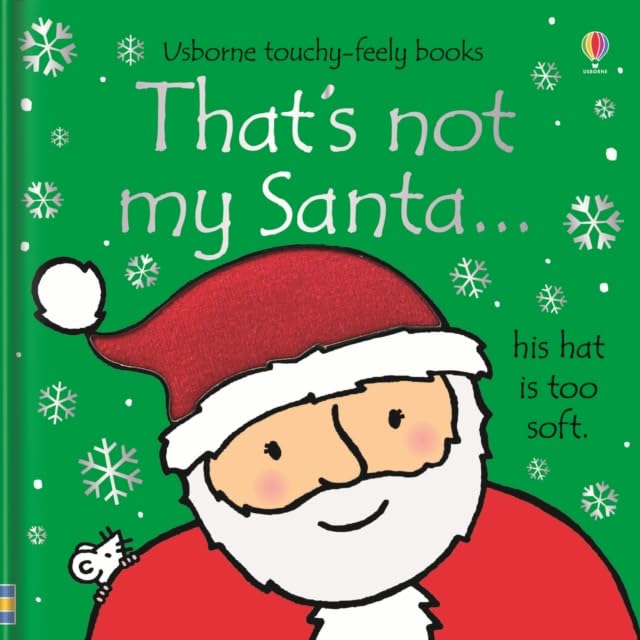 That's Not My Santa touchy-feely board book cover by Fiona Watt