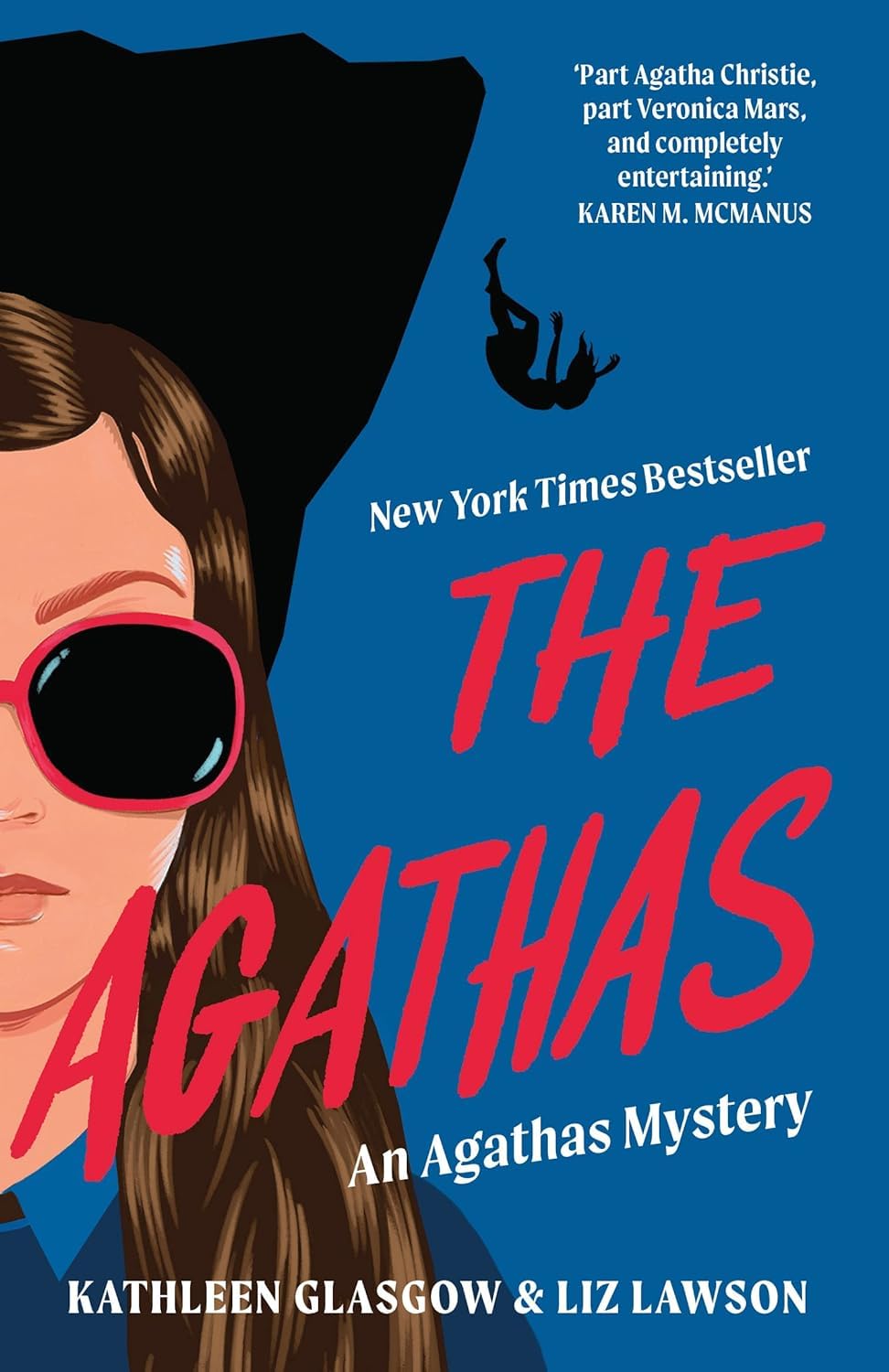 The Agathas paperback cover by Kathleen Glasgow and Liz Lawson - YA mystery book