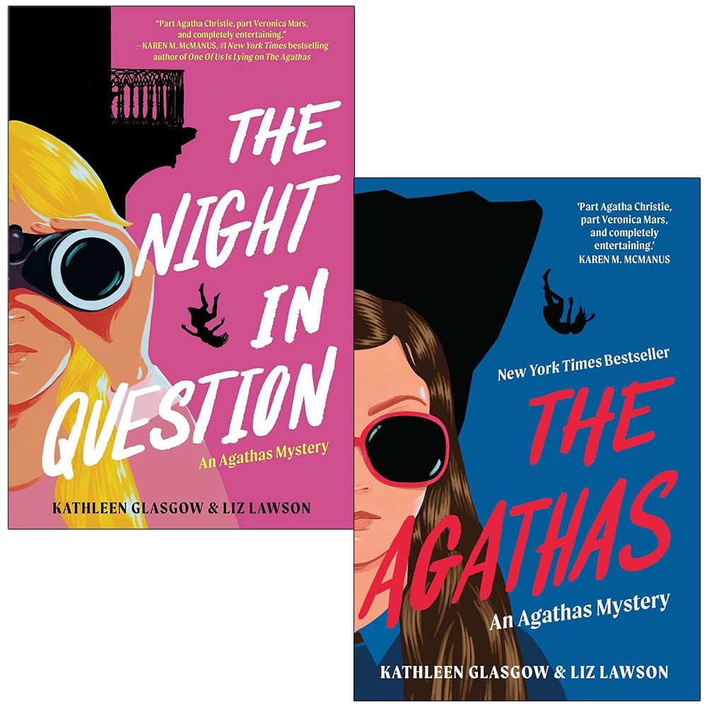 The Agathas Series 2 Books Collection Set by Kathleen Glasgow and Liz Lawson - YA Mystery Paperback Set