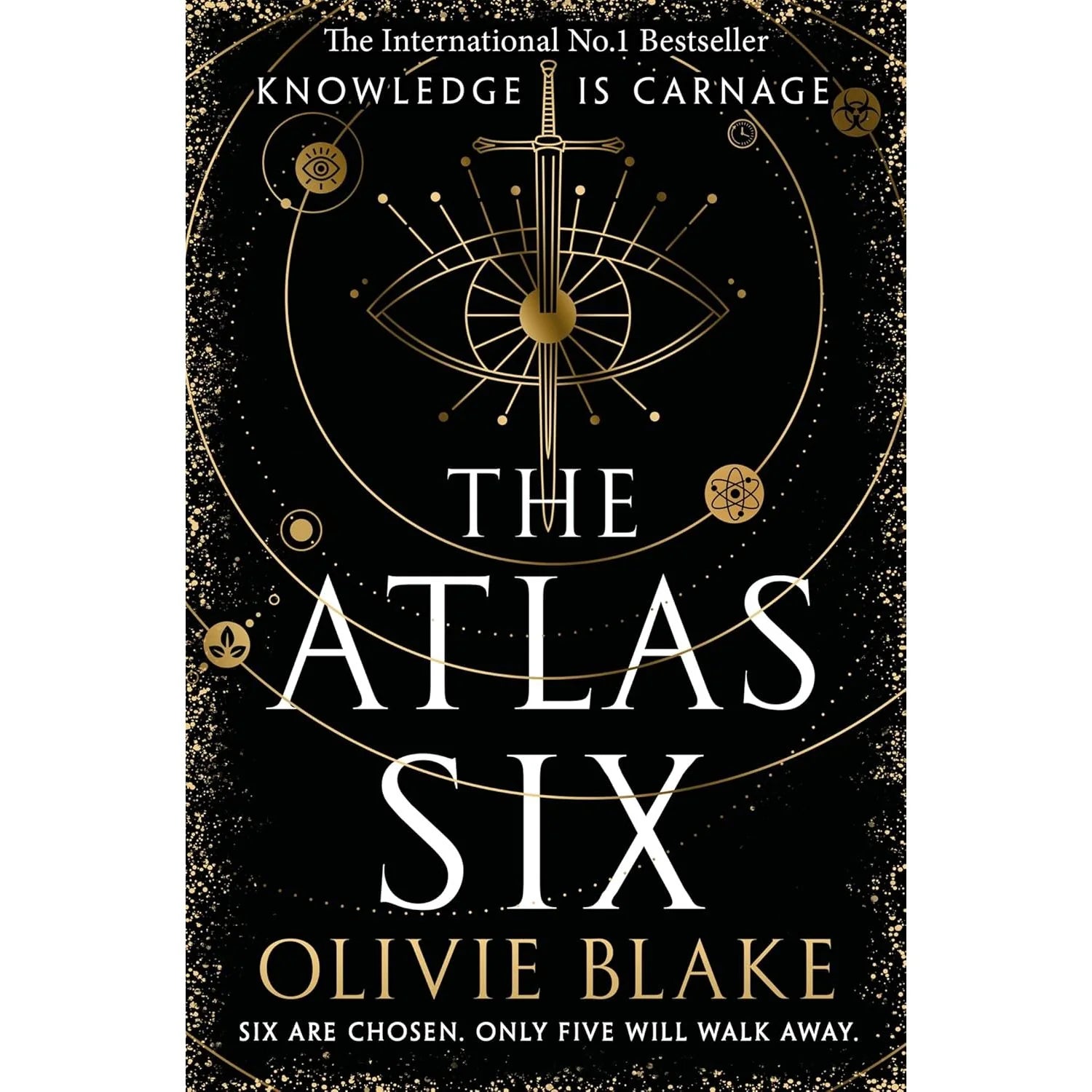 The Atlas Six by Olivie Blake - Fantasy Paperback - Dark Academia Novel - Book Image