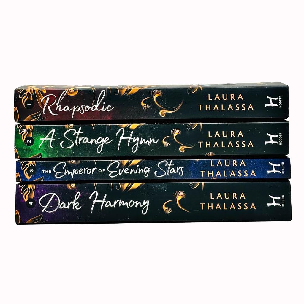 The Bargainer Series 4 Book Paperback Set by Laura Thalassa - complete fantasy romance collection cover view