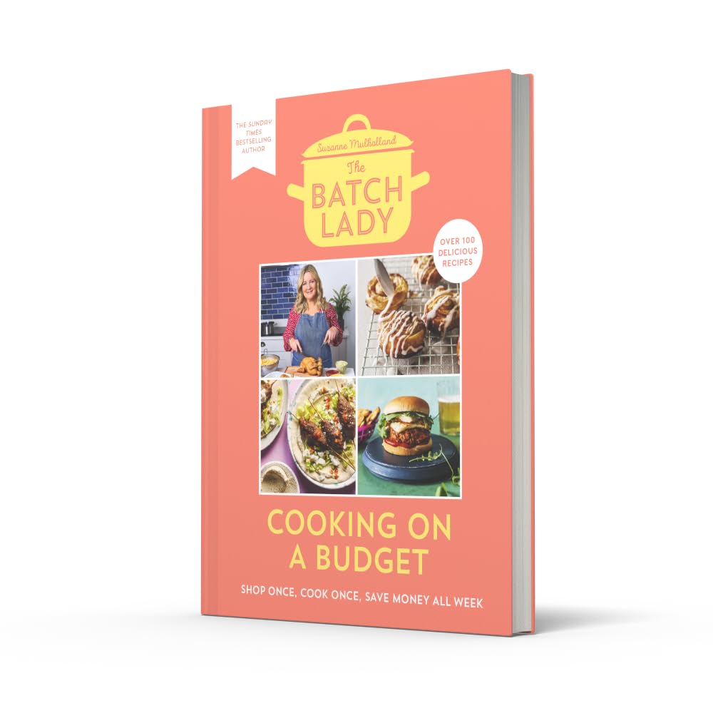 The Batch Lady: Cooking on a Budget by Suzanne Mulholland - inside page showing batch cooking recipe