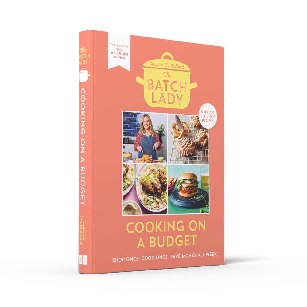 The Batch Lady: Cooking on a Budget by Suzanne Mulholland - inside page with freezer-friendly recipe