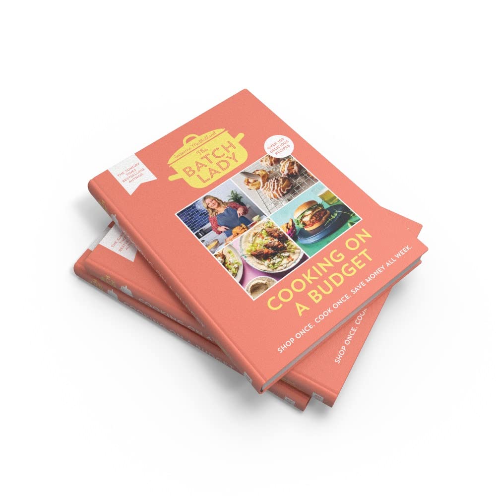 The Batch Lady: Cooking on a Budget by Suzanne Mulholland - inside page showing budget batch cooking recipe