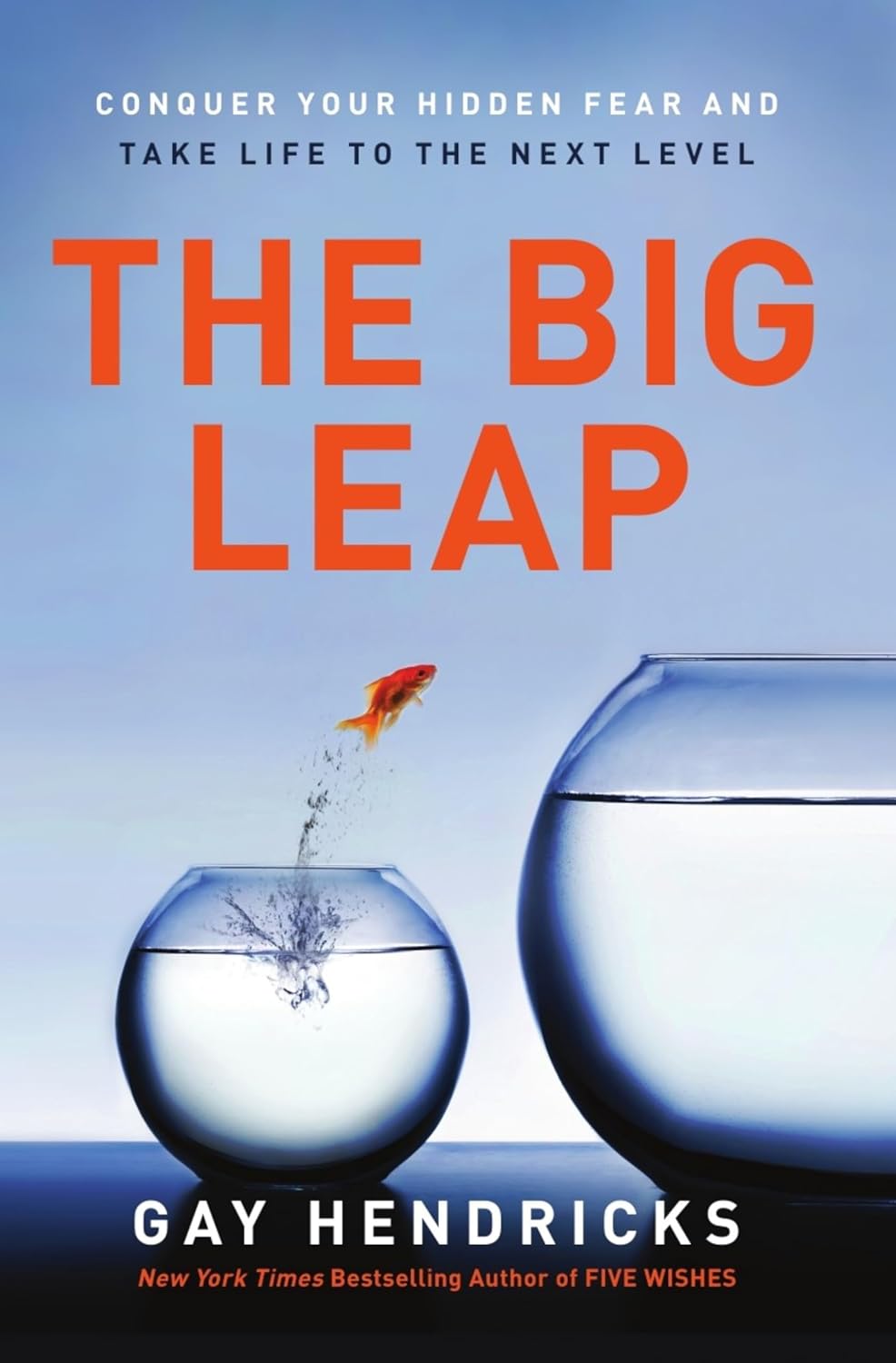 The Big Leap by Gay Hendricks - Non Fiction Paperback book cover, alternate view