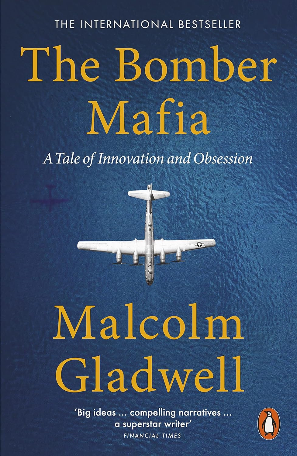 The Bomber Mafia by Malcolm Gladwell - Penguin paperback edition, WWII military history non-fiction book cover