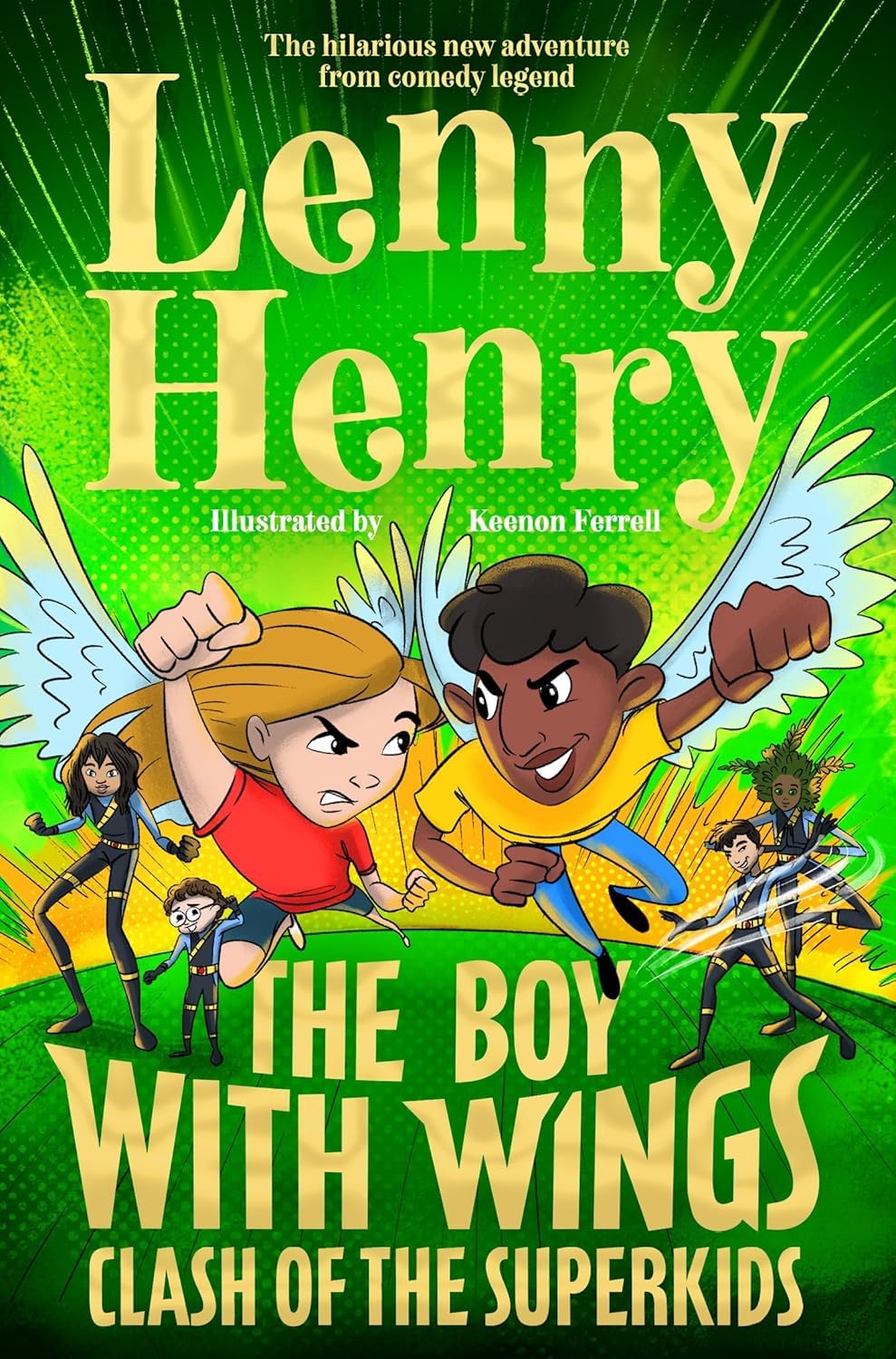 The Book of Legends by Lenny Henry - Paperback - Ages 8-12 - Part of The Boy With Wings 3 Book Set