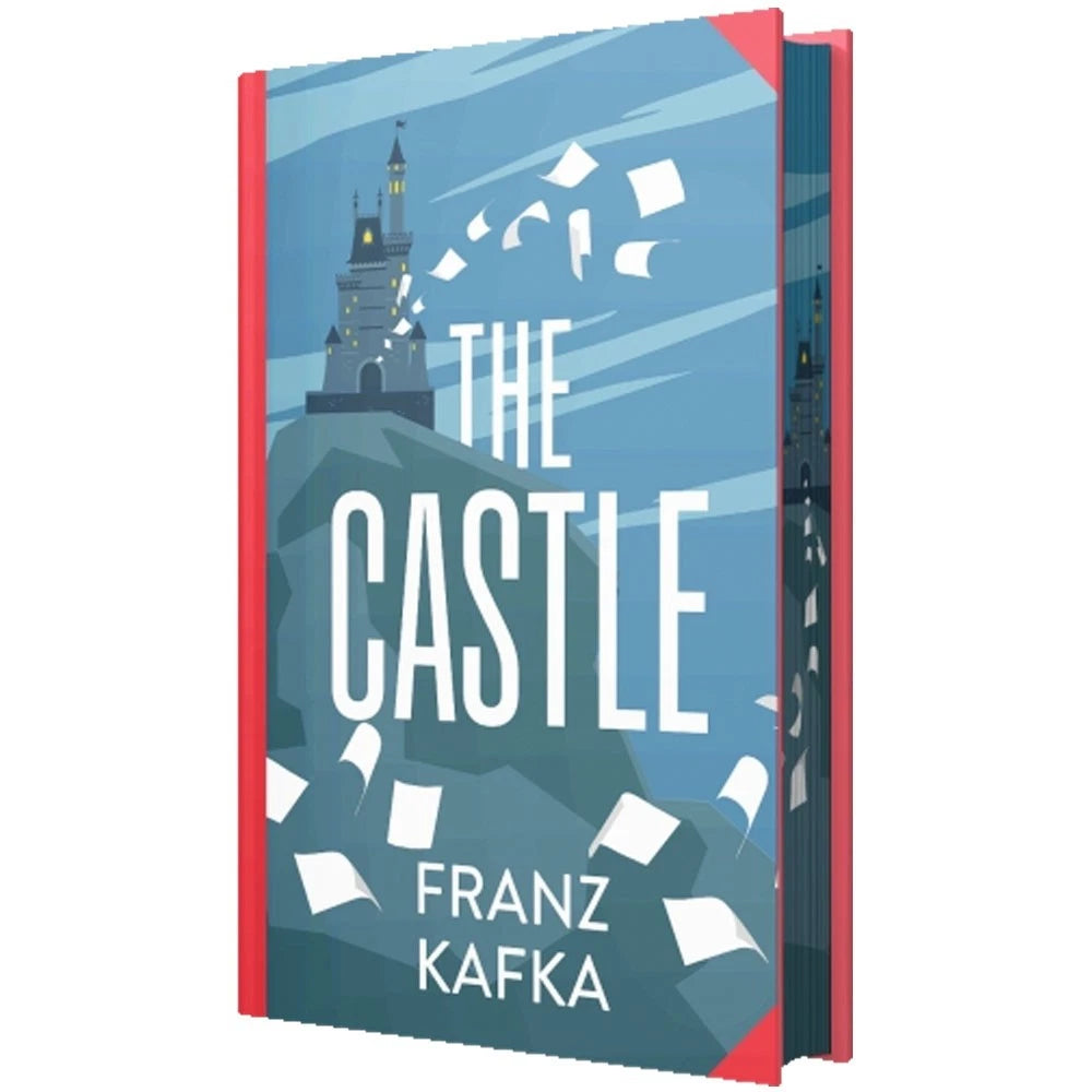 The Castle by Franz Kafka - Wilco sprayed edge premium hardback edition front cover