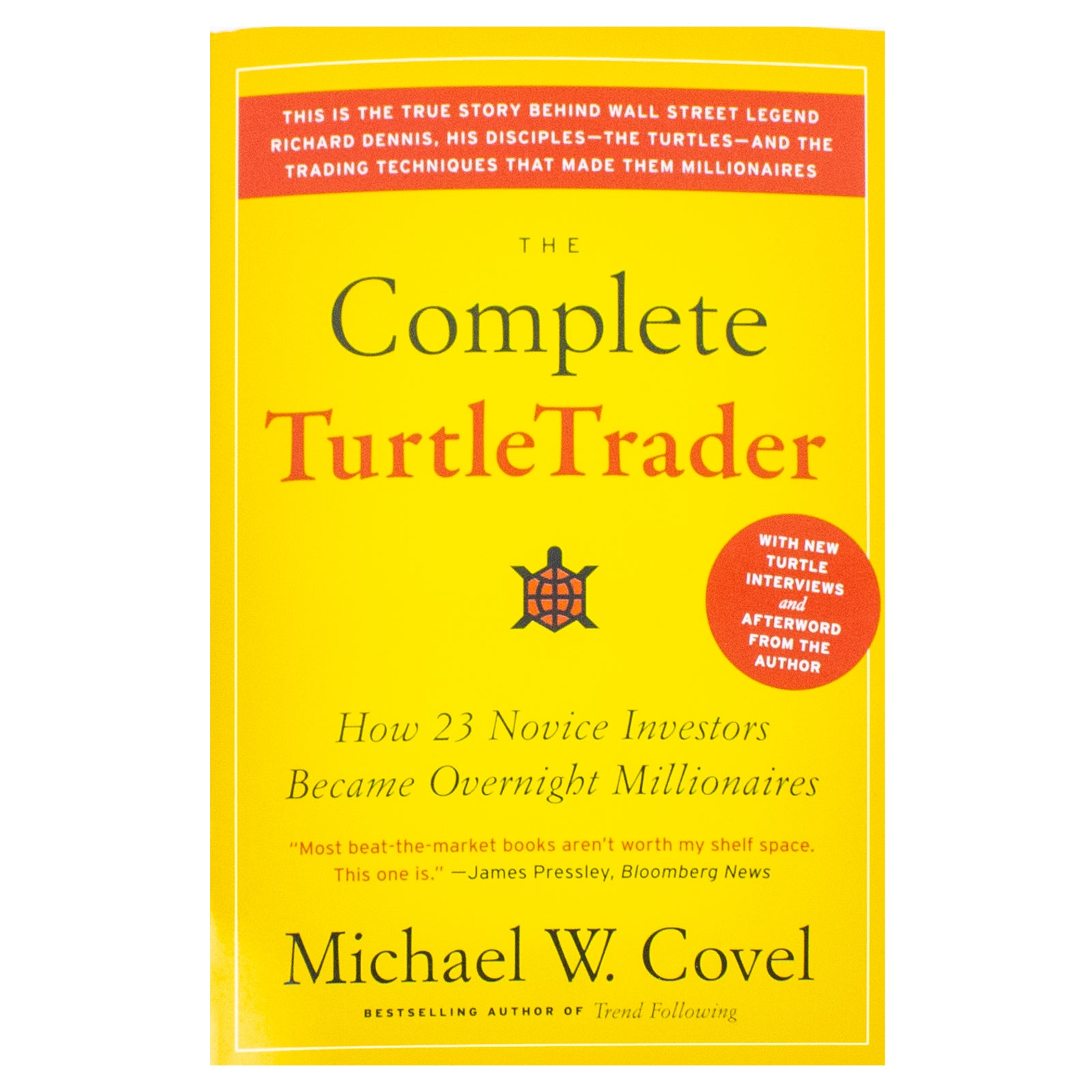 The Complete TurtleTrader by Michael W Covel - Non Fiction Finance Paperback - cover detail