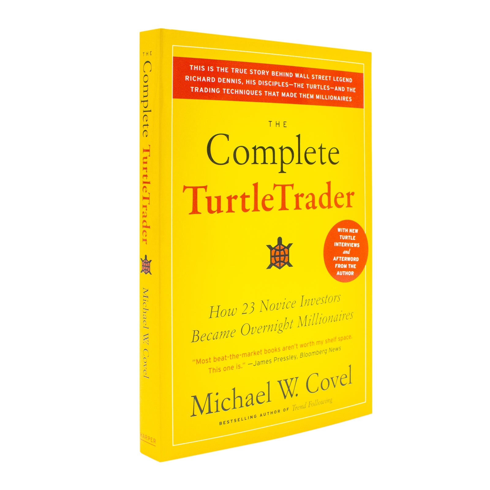 The Complete TurtleTrader by Michael W Covel - Non Fiction Finance Paperback - back cover