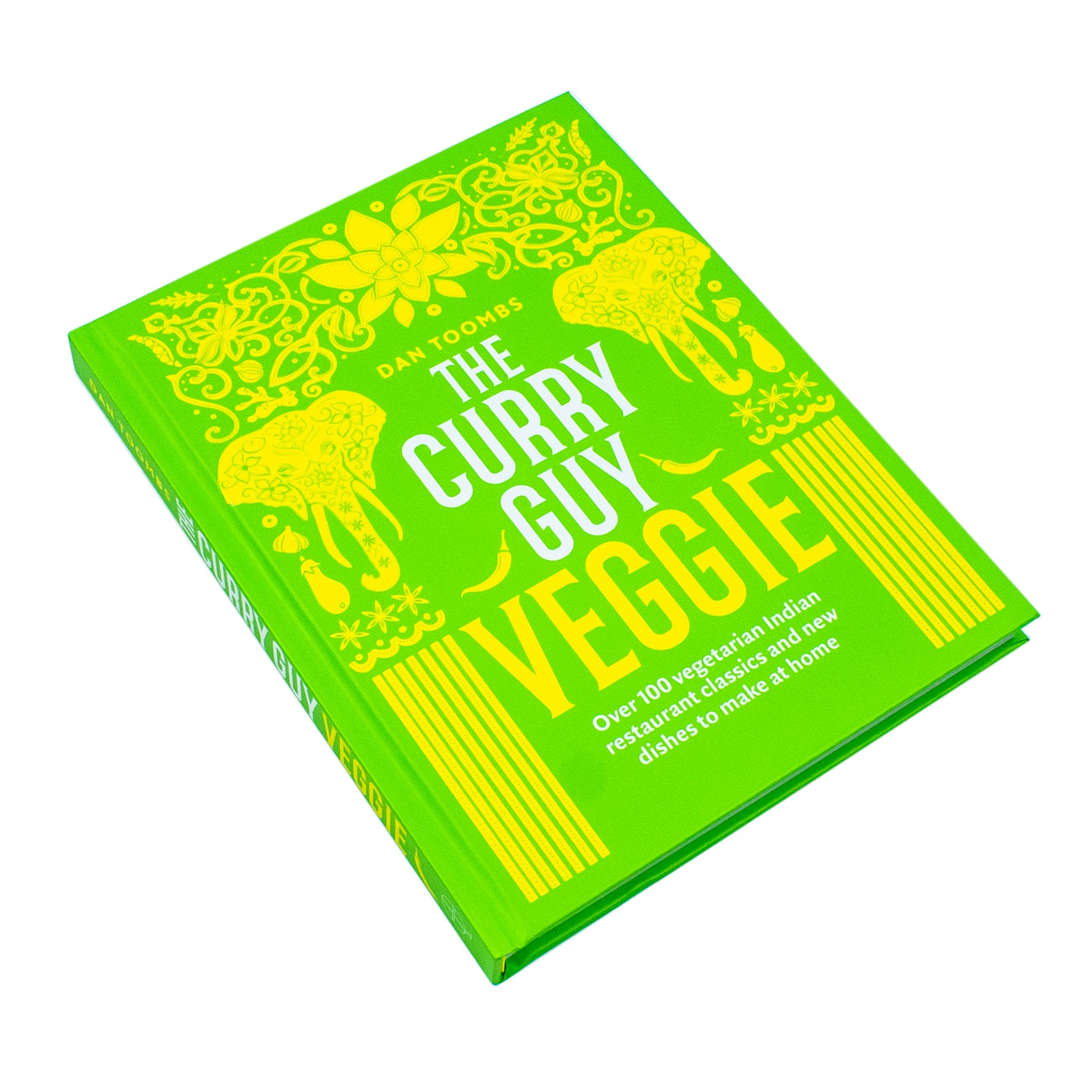 The Curry Guy Veggie by Dan Toombs - front cover of vegetarian Indian cookbook hardback