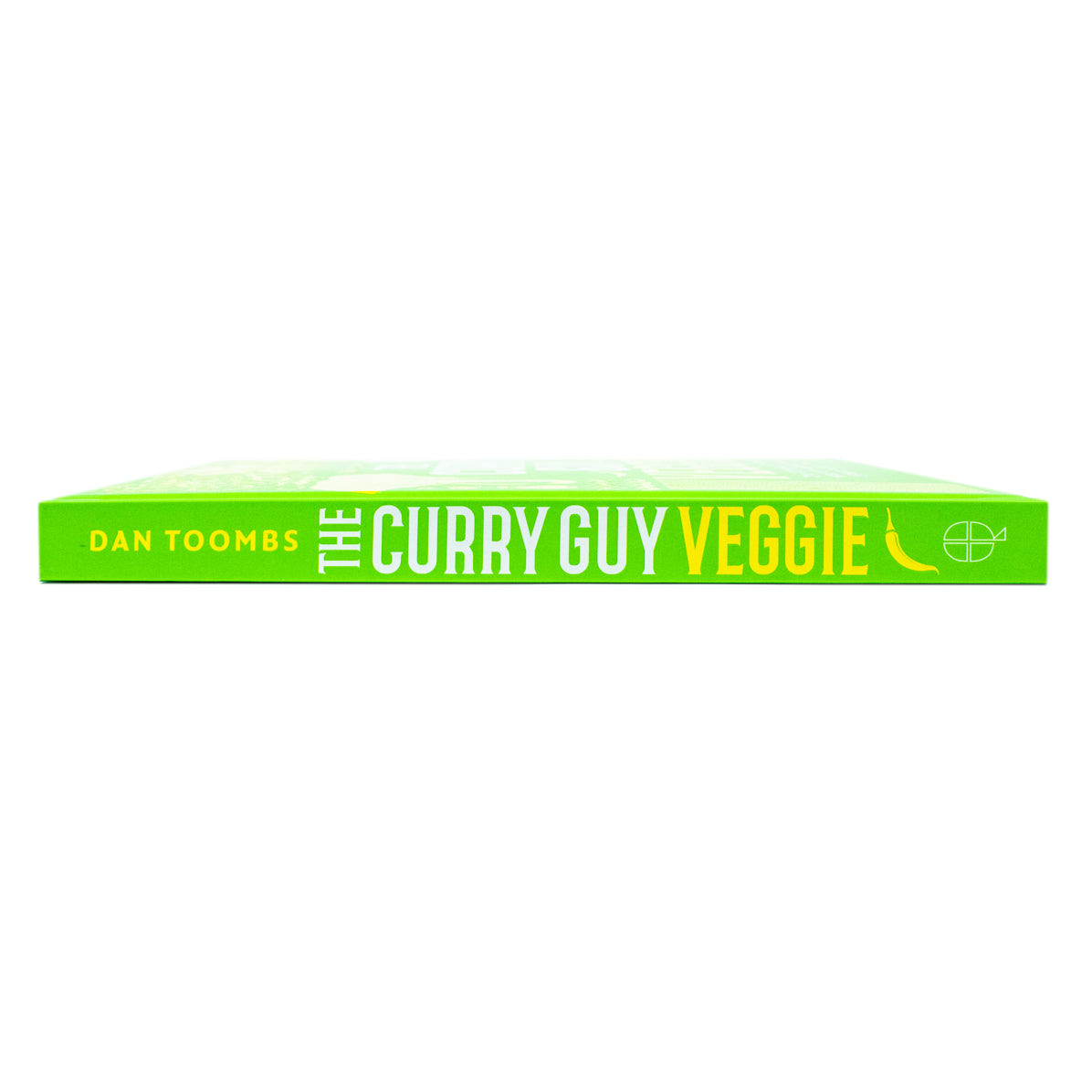 The Curry Guy Veggie by Dan Toombs hardback cookbook, recipe photography spread