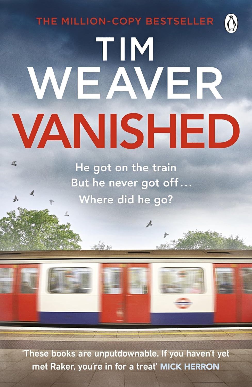 The Dead Tracks by Tim Weaver - David Raker book 2 paperback cover