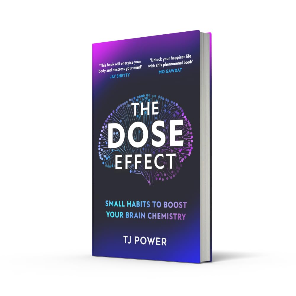 The DOSE Effect by TJ Power - hardback back cover with reviews and praise