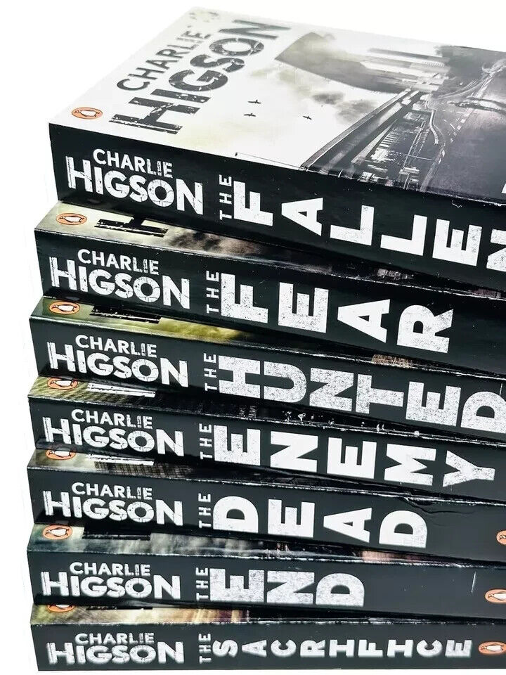 The Enemy Series by Charlie Higson - 7 Books Collection Set - Paperback Zombie Horror Books for Teens