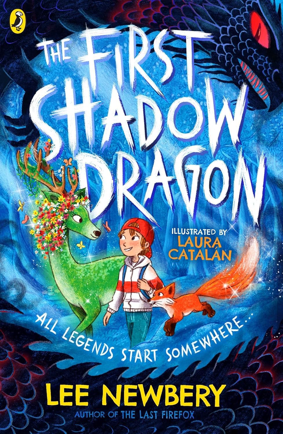 The First Shadowdragon by Lee Newbery - paperback book cover - Ages 8-12 fantasy adventure