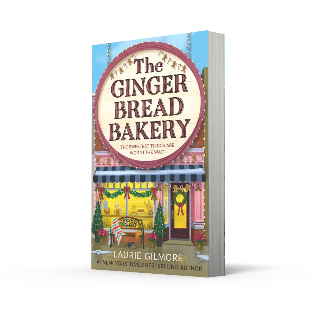 The Gingerbread Bakery by Laurie Gilmore - Dream Harbor Book 5 - Paperback back cover