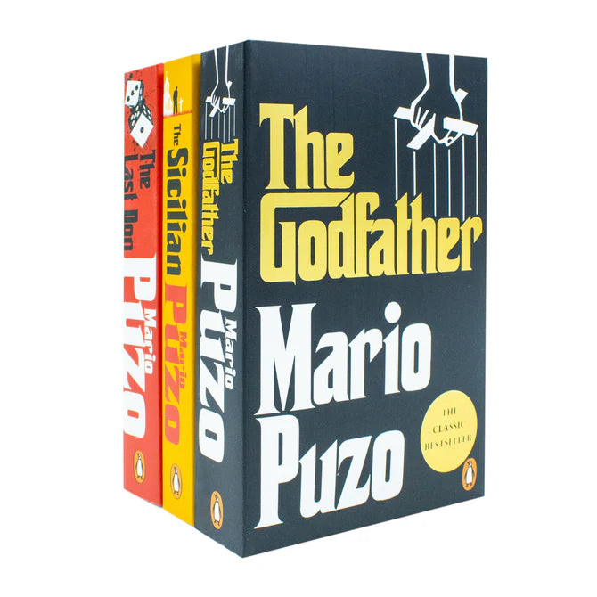 The Godfather Collection by Mario Puzo - 3 Books Set including The Godfather, The Sicilian and The Last Don - Paperback